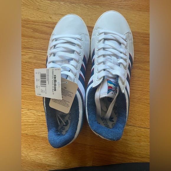 New Adidas Men’s Campus Vulc x Alltimers CG5128 Casual Skateboard Sneaker Size 8 - Picture 5 of 6